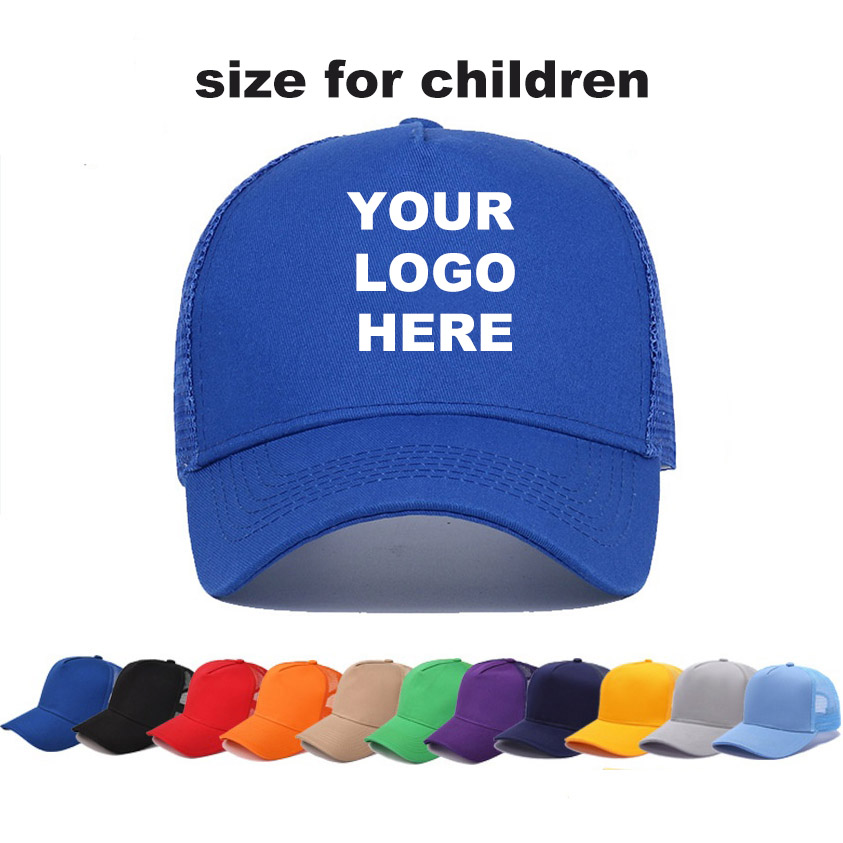 Trucker Hat Cap - Topi Trucker Katun Anak-anak untuk Anak