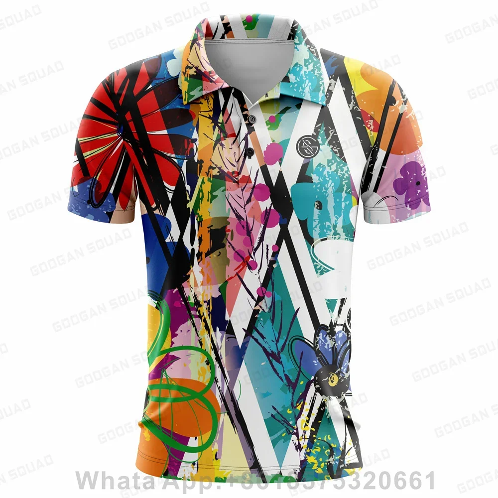 Men'S Fashion Golf Clothing - Kaus Polo Golf Pria Merek Musim