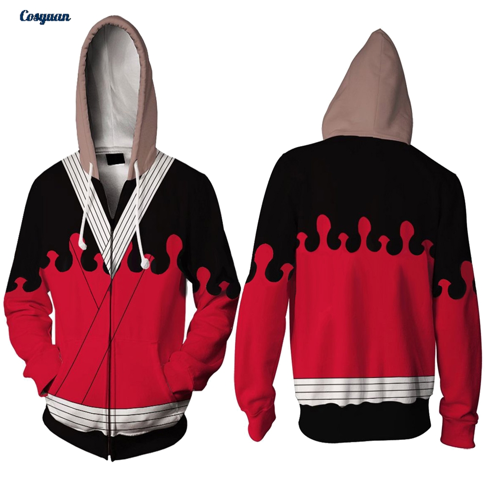 Mens Fashion Zip Up Hoodies - Jaket Hoodie Cosplay Anime Devil Murderer