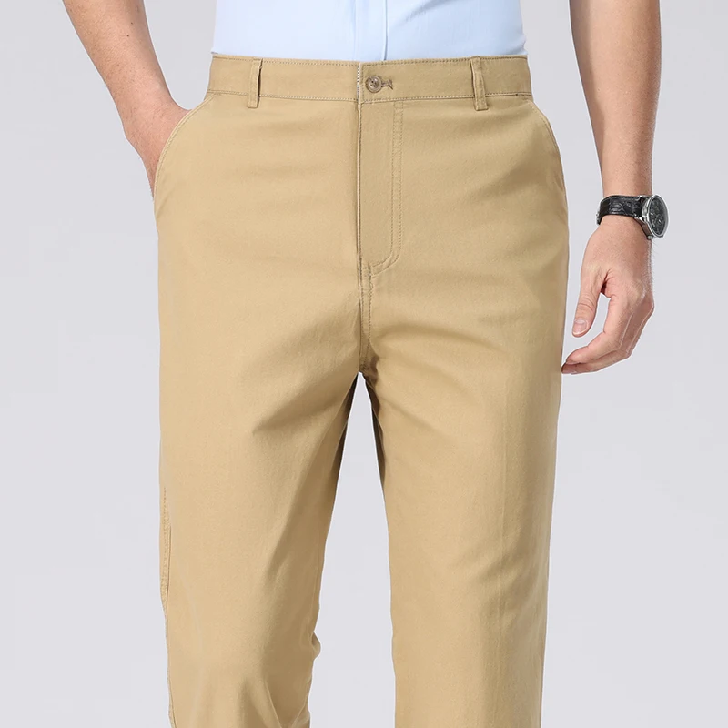 Chino Pants Men - Celana Chino Pria Katun Twill Dicuci