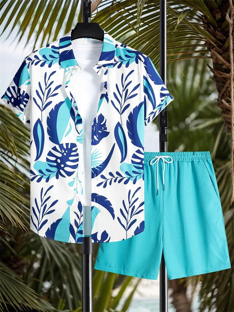 Men'S Fashion And Style - Set Kemeja Lengan Pendek Pria Gaya