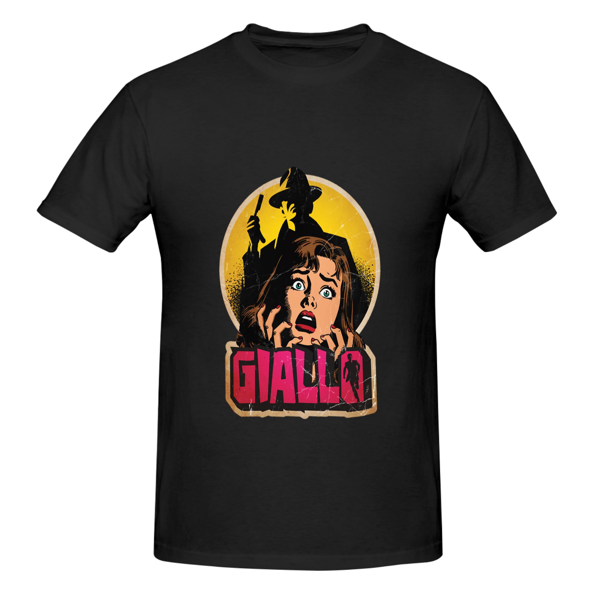 Men'S Fashion Genres - Kaos Oblong Pria Motif Lucu Giallo