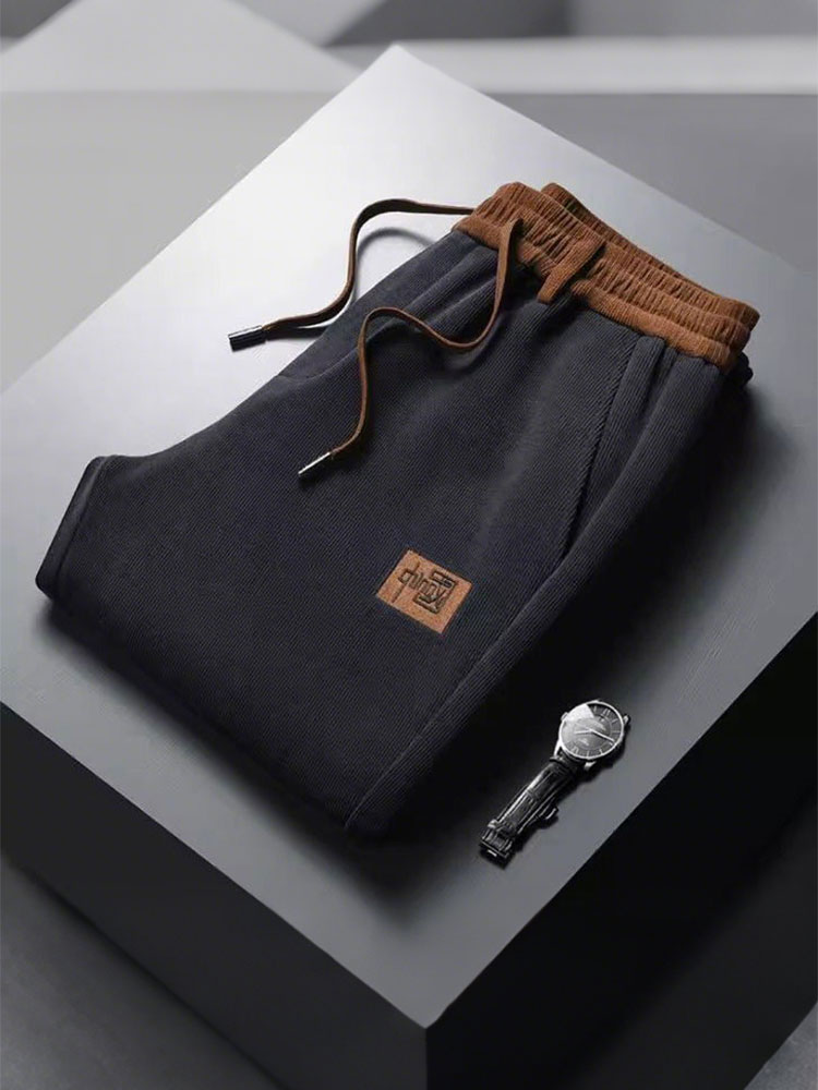 Chino Pants Men - Celana Chino Musim Dingin Tebal Berbahan