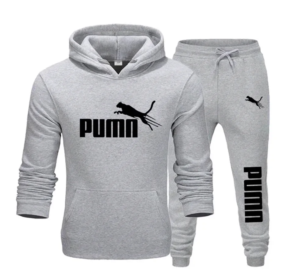 Men'S Fashion 2026 - 2026 Setelan Dua Potong Hoodie dan