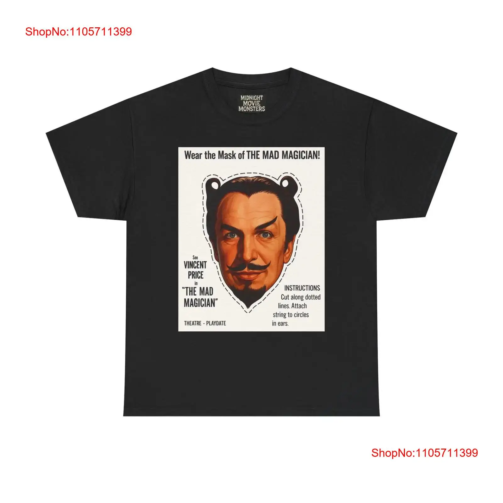 1950S Fashion Men'S - Kaos The Mad Magician Vincent Price