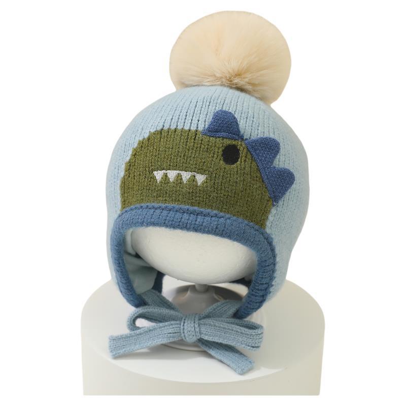 Beanie Winter Hat - Topi Pompom Hewan Kartun Lucu Topi