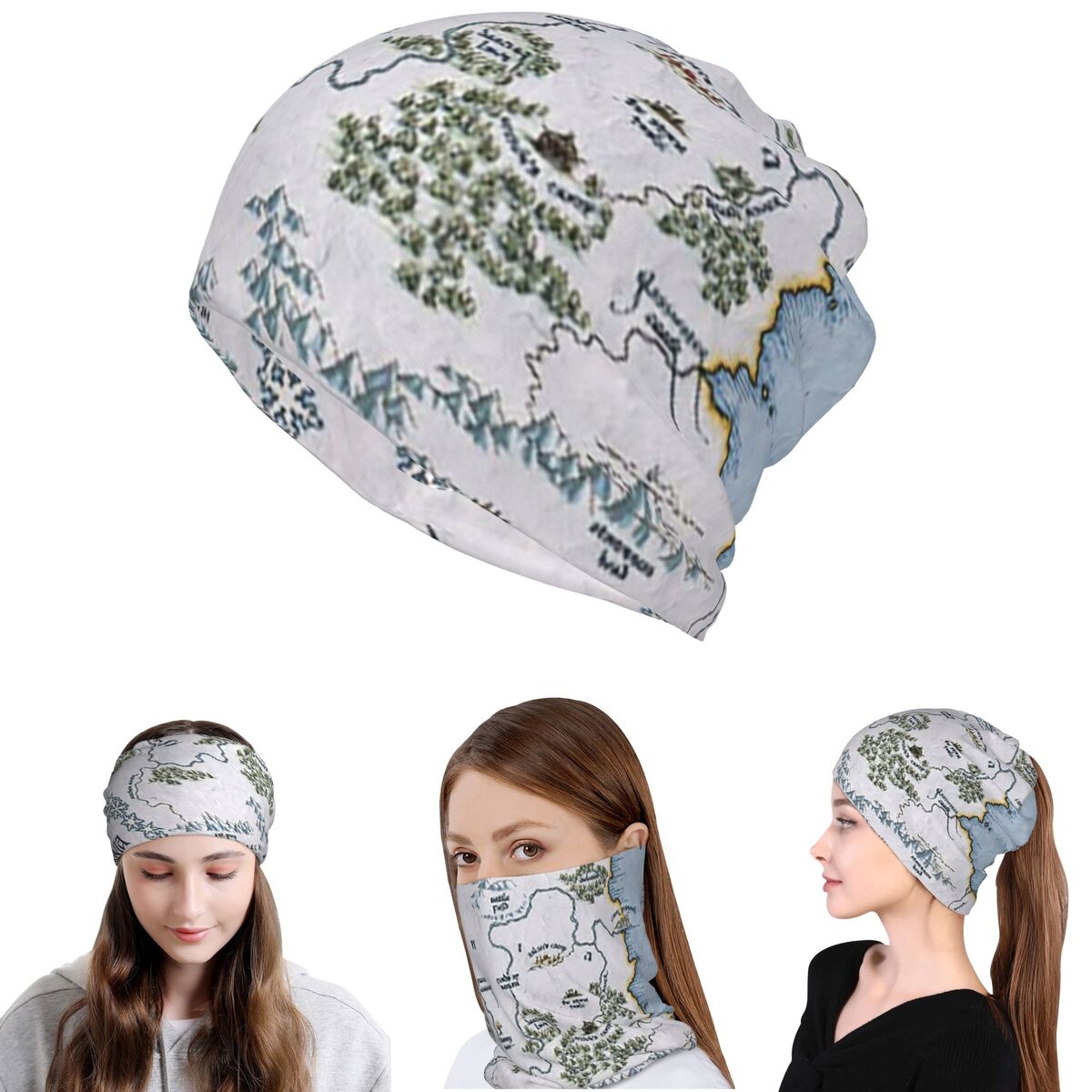 Beanie Winter Hat - Peta Narnia - Kronik Narnia Bandana