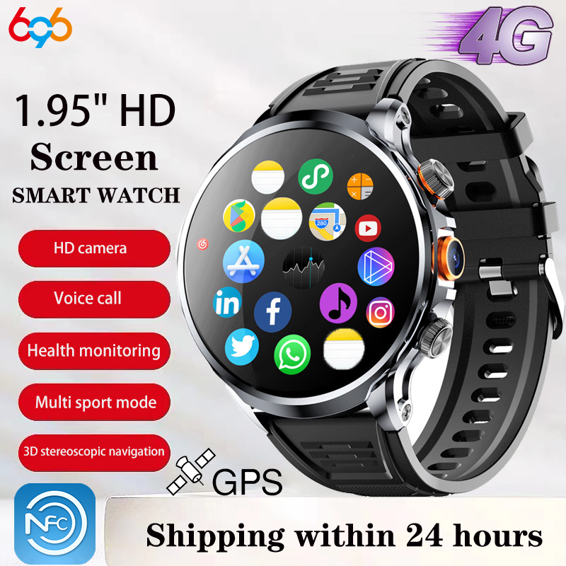 Men'S Fashion App - Jam Tangan Pintar 4G Pria Baru