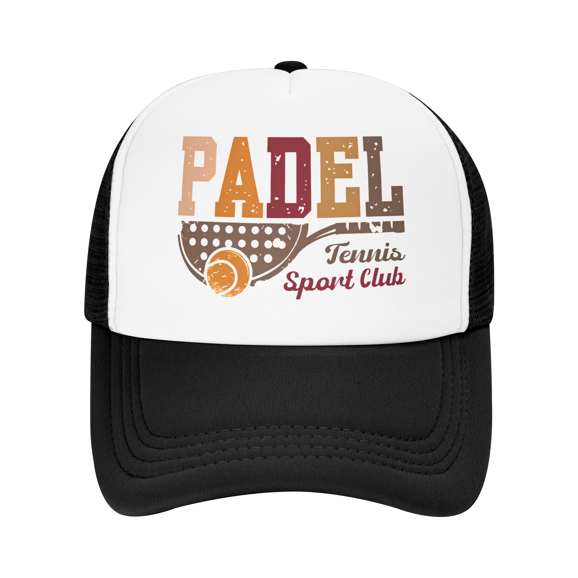 Trucker Hat Cap - Topi Trucker Klub Olahraga Tenis Padel