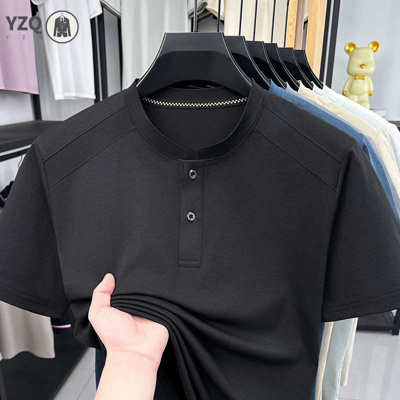 Kaos Henley Pria 2026 Desain K - Men'S Fashion And Style ulasan dan harga
