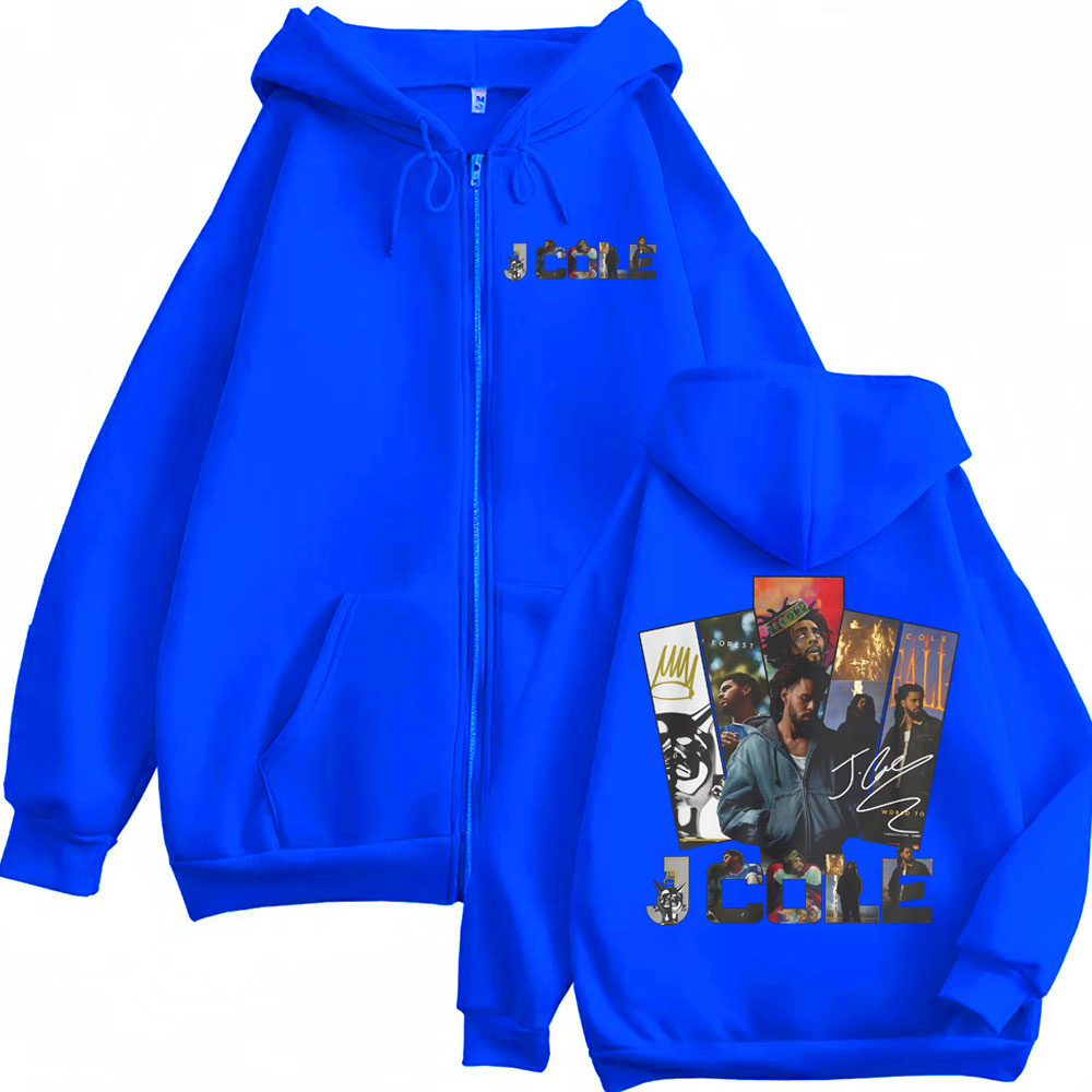 J. Cole The Fall Off Album 202 - Mens Fashion Zip Up Hoodies ulasan dan harga