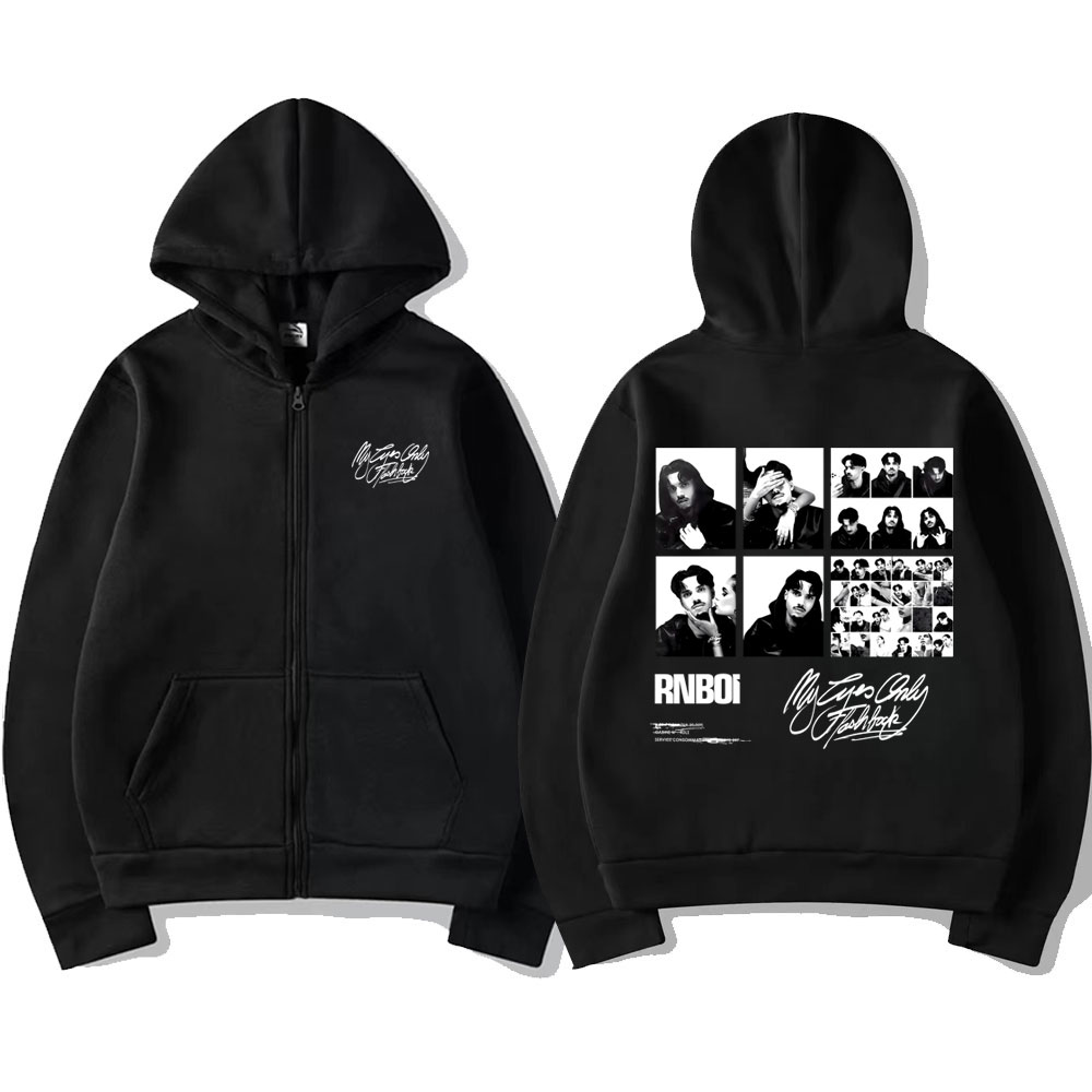 Hoodie Zipper Merch Album Flas - Mens Fashion Zip Up Hoodies ulasan dan harga