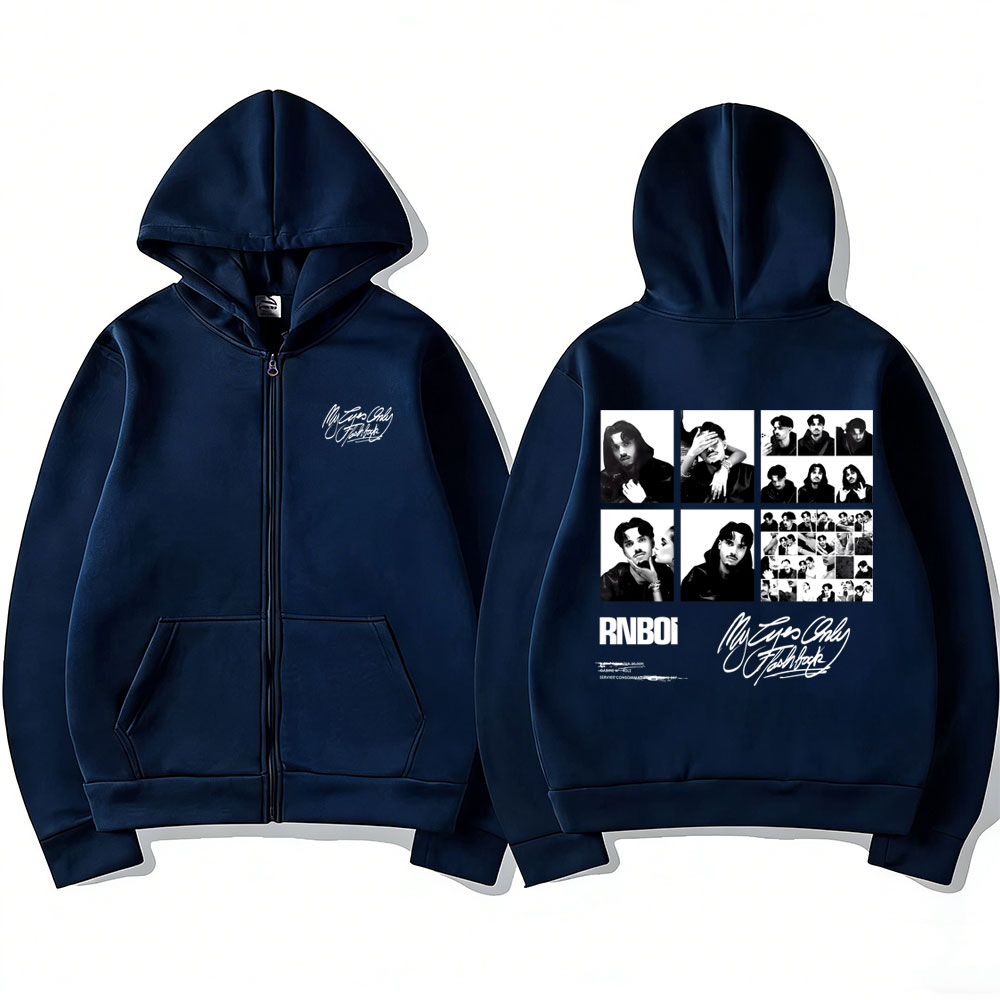 Hoodie Zipper Merch Album Flas - Mens Fashion Zip Up Hoodies ulasan dan harga