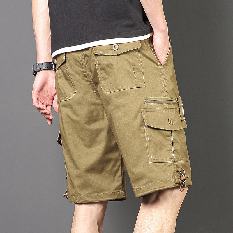 Celana Pendek Kargo Pria Musim - Men'S Fashion Loose Pants ulasan dan harga