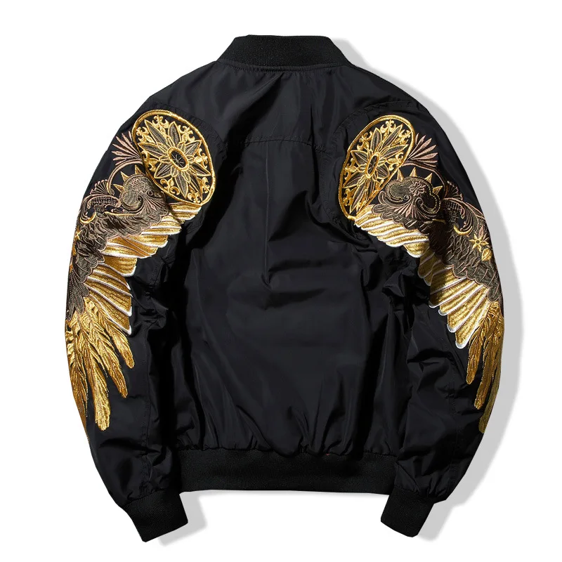 Jaket Pria Bordir Jaket Bomber - Mens Fashion Bomber Jacket ulasan dan harga