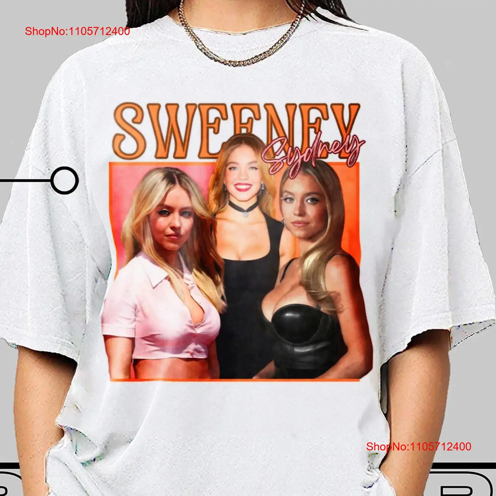 Kaos Sydney Sweeney Vintage Fa - Men'S Fashion Sydney ulasan dan harga