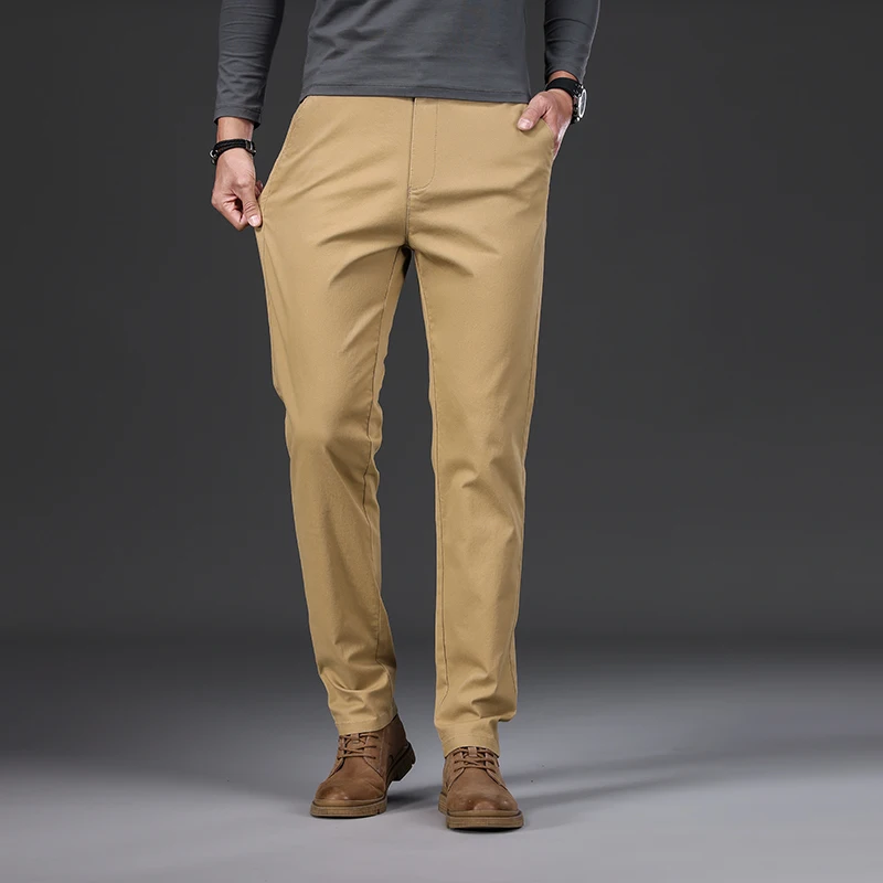 Celana Kasual Pria Katun 97% B - Chino Pants Men ulasan dan harga