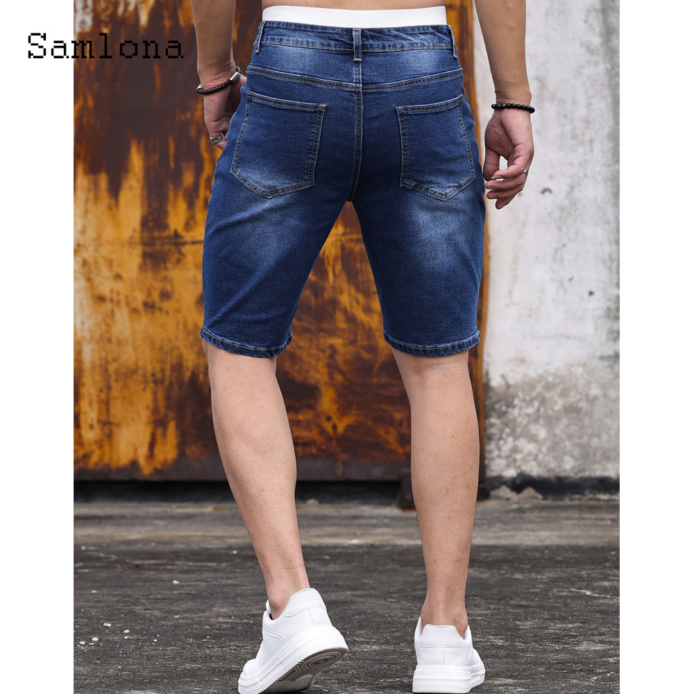 Celana pendek Denim perca untu - Men'S Fashion Jeans ulasan dan harga