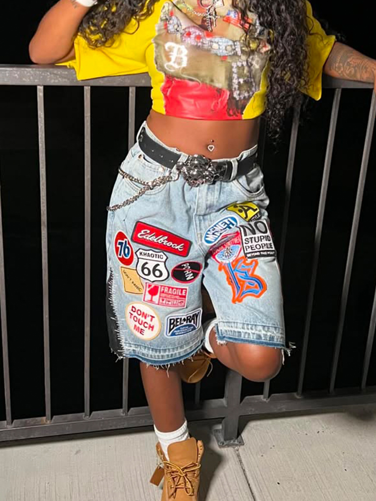 Y2K Hip Hop Retro Streetwear J - Men'S Fashion Jeans ulasan dan harga