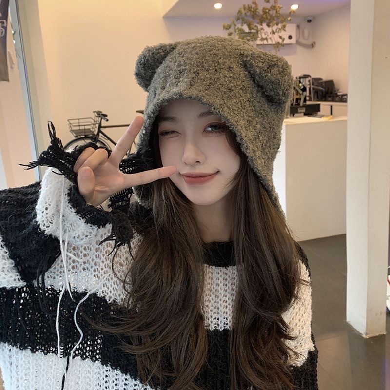 Topi Rajut Wanita Musim Gugur  - Beanie Winter Hat ulasan dan harga