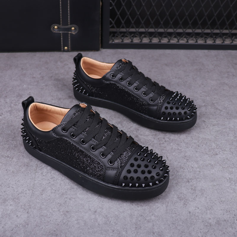 Sepatu Paku Keling Gaun Hip Ho - Men'S Fashion Footwear ulasan dan harga