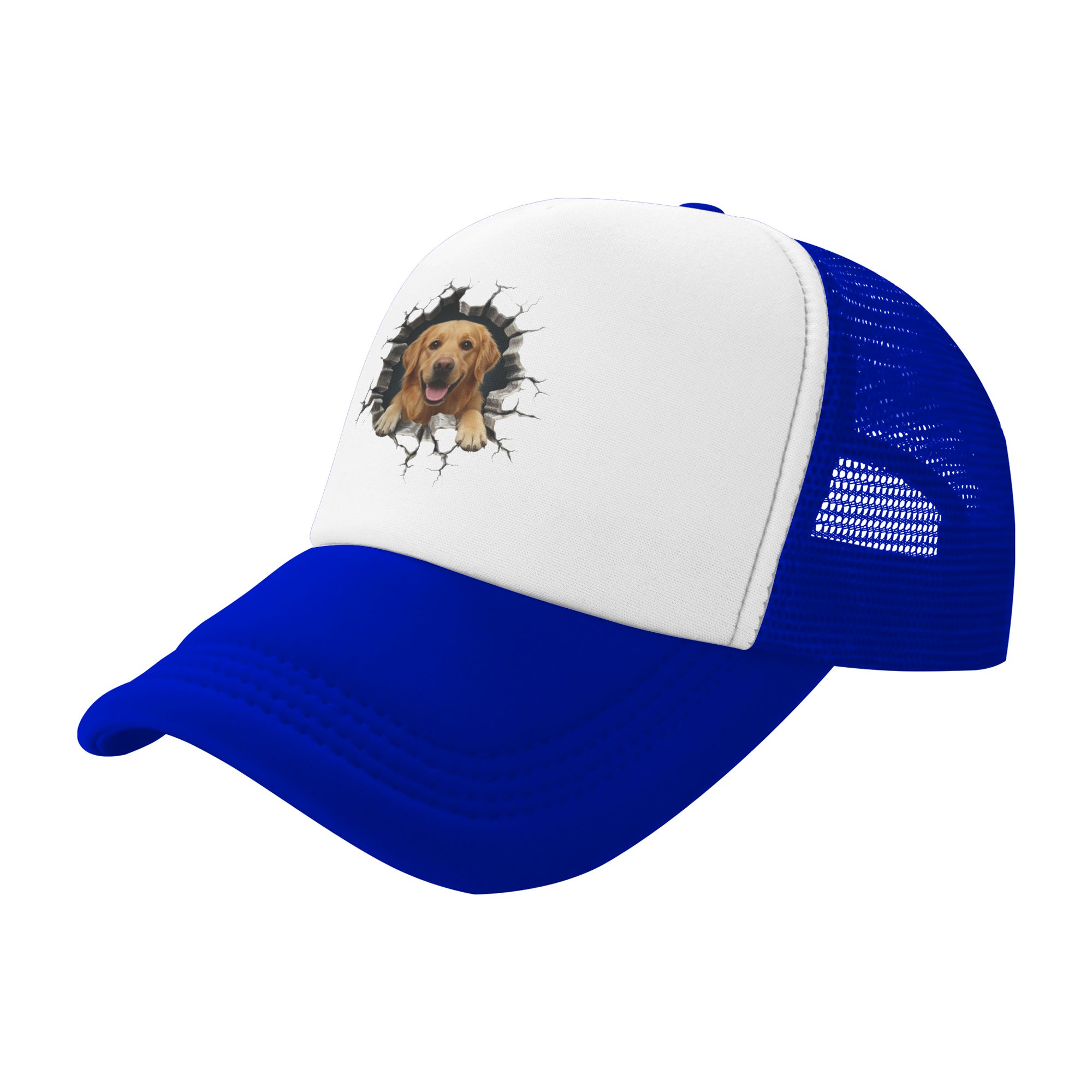 Topi Bisbol Golden Retriever u - Trucker Hat Cap ulasan dan harga