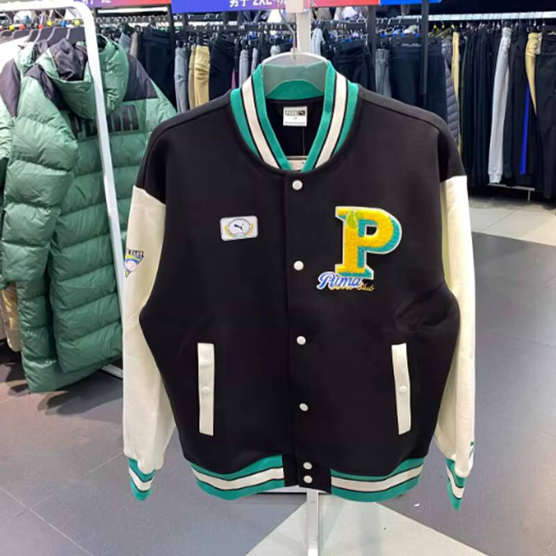 Jaket Bisbol Pria Puma Team Jp - Mens Fashion Bomber Jacket ulasan dan harga