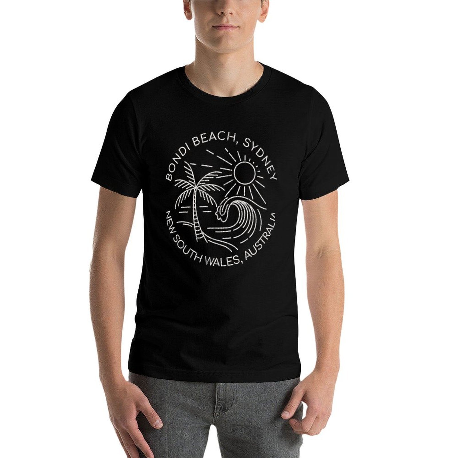 Bondi Beach Sydney Australia T - Men'S Fashion Sydney ulasan dan harga