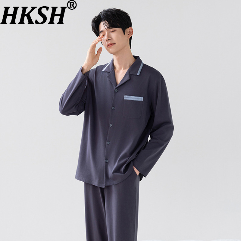 HKSH Setelan Baju Serat Katun  - Men'S Fashion And Style ulasan dan harga