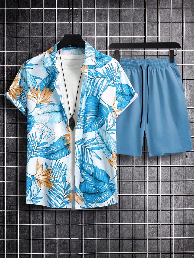 Set Kemeja Lengan Pendek Pria  - Men'S Fashion And Style ulasan dan harga