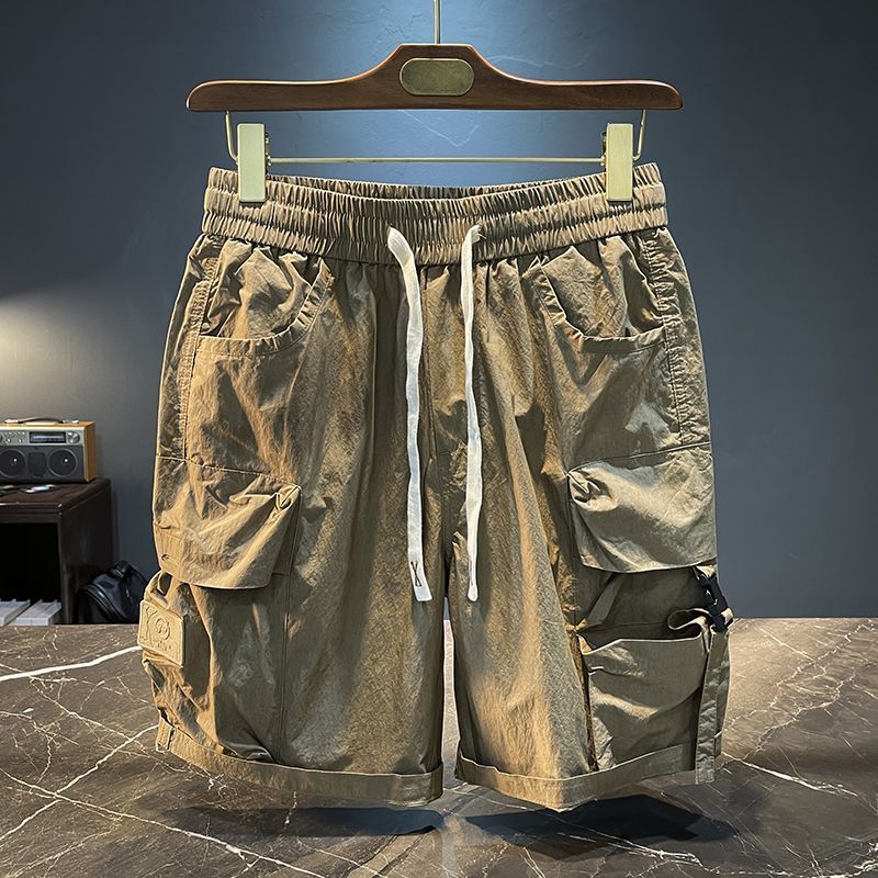 Celana Pendek Kargo Bermuda Pr - Men'S Fashion Loose Pants ulasan dan harga