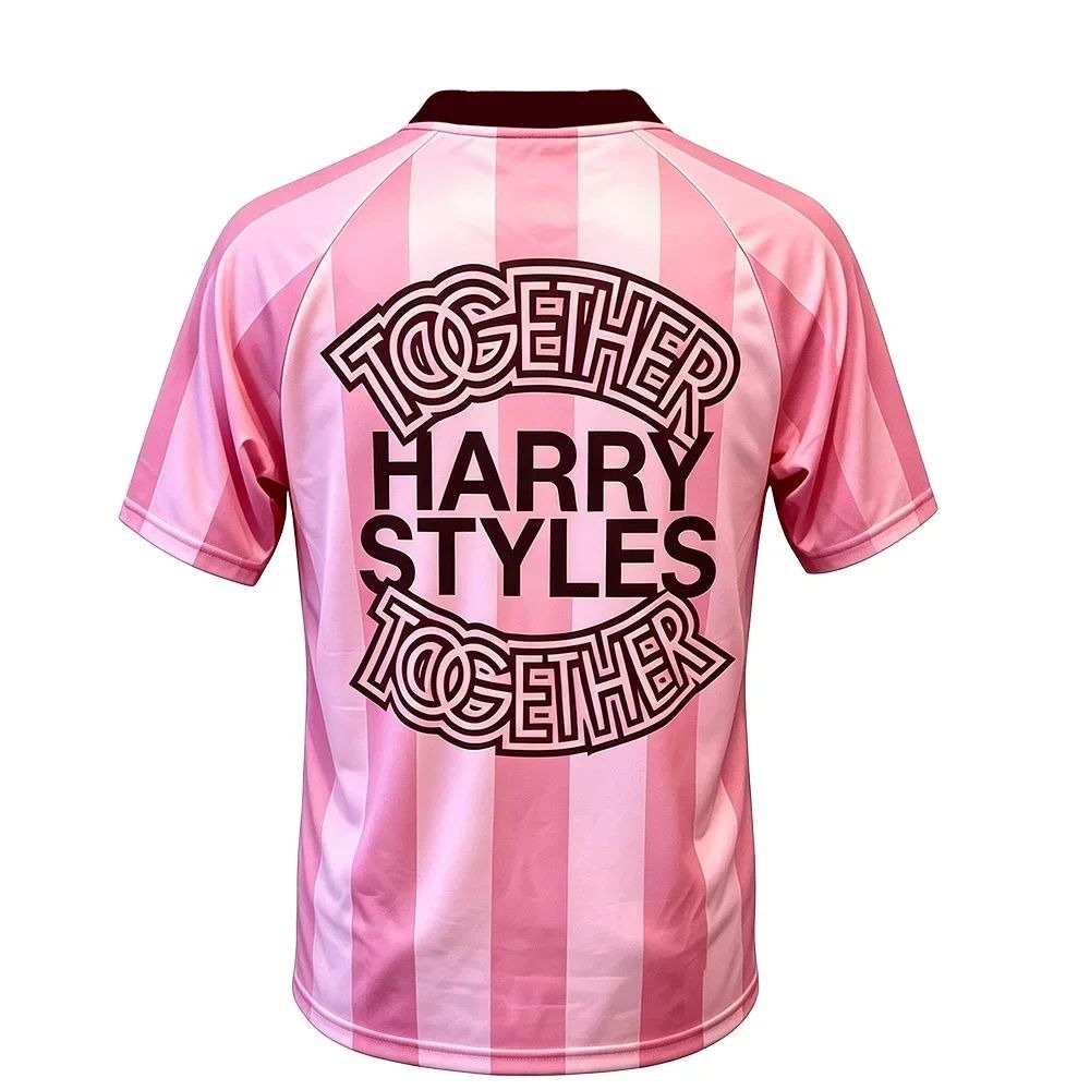 Kaos Sepak Bola Pink Terinspir - Men'S Fashion Pink Shirt ulasan dan harga