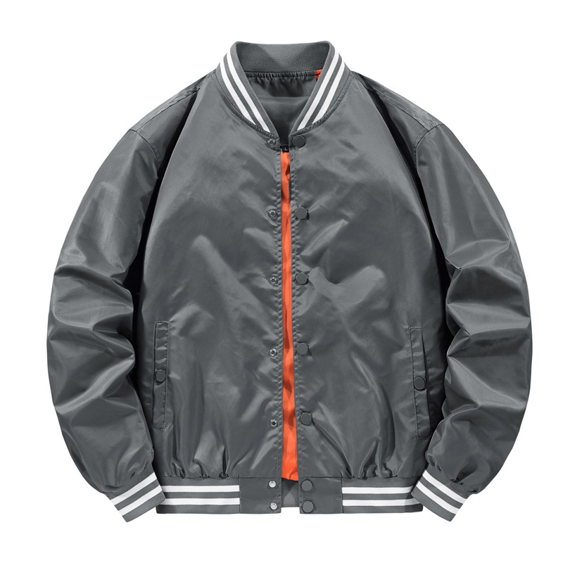 Jaket Bomber Pria Musim Semi M - Mens Fashion Bomber Jacket ulasan dan harga