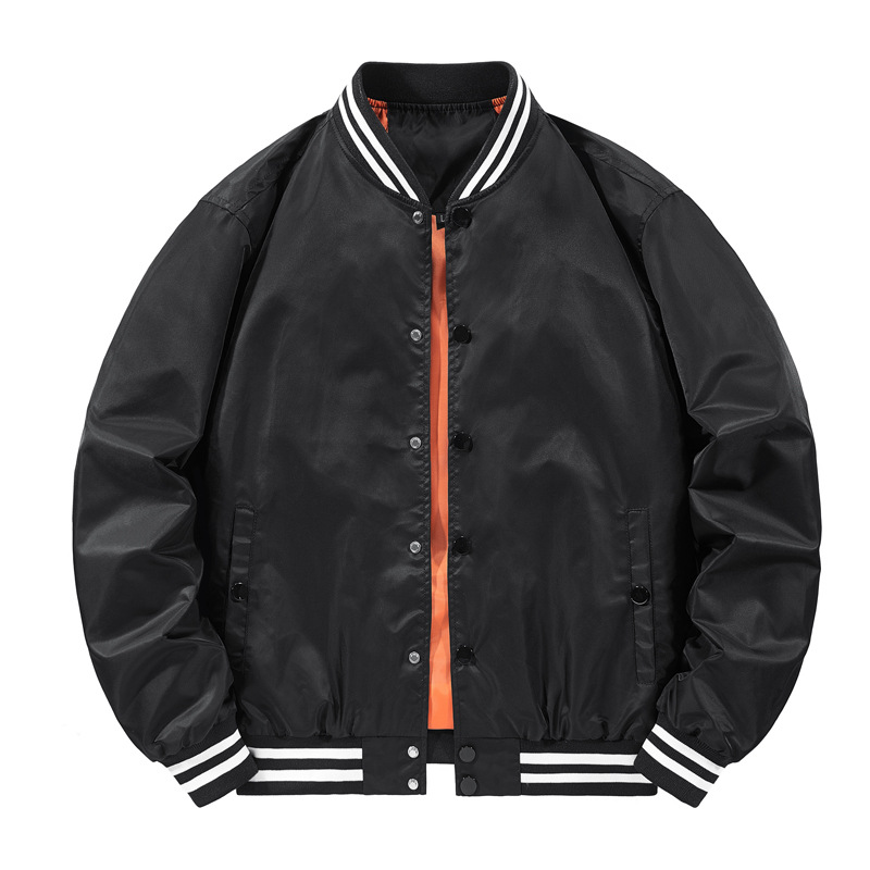 Jaket Bomber Pria Musim Semi M - Mens Fashion Bomber Jacket ulasan dan harga