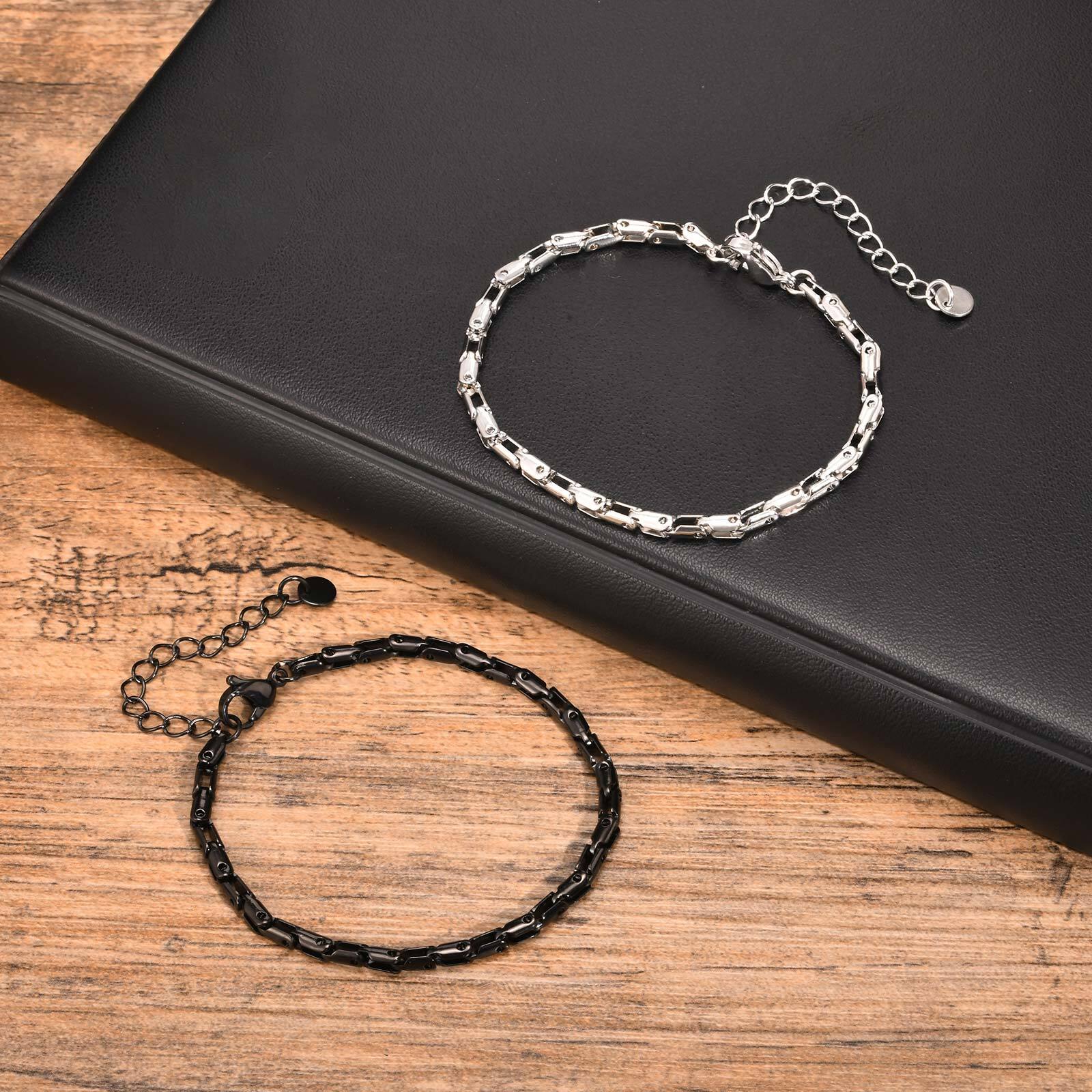 Gelang rantai baja tahan karat - 1950S Fashion Men'S ulasan dan harga