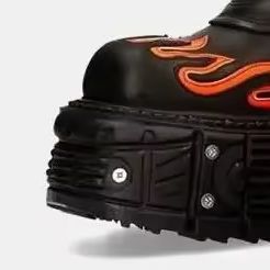 Sepatu Bot Motor Punk Gaya Ret - Belt Mens Fashion ulasan dan harga