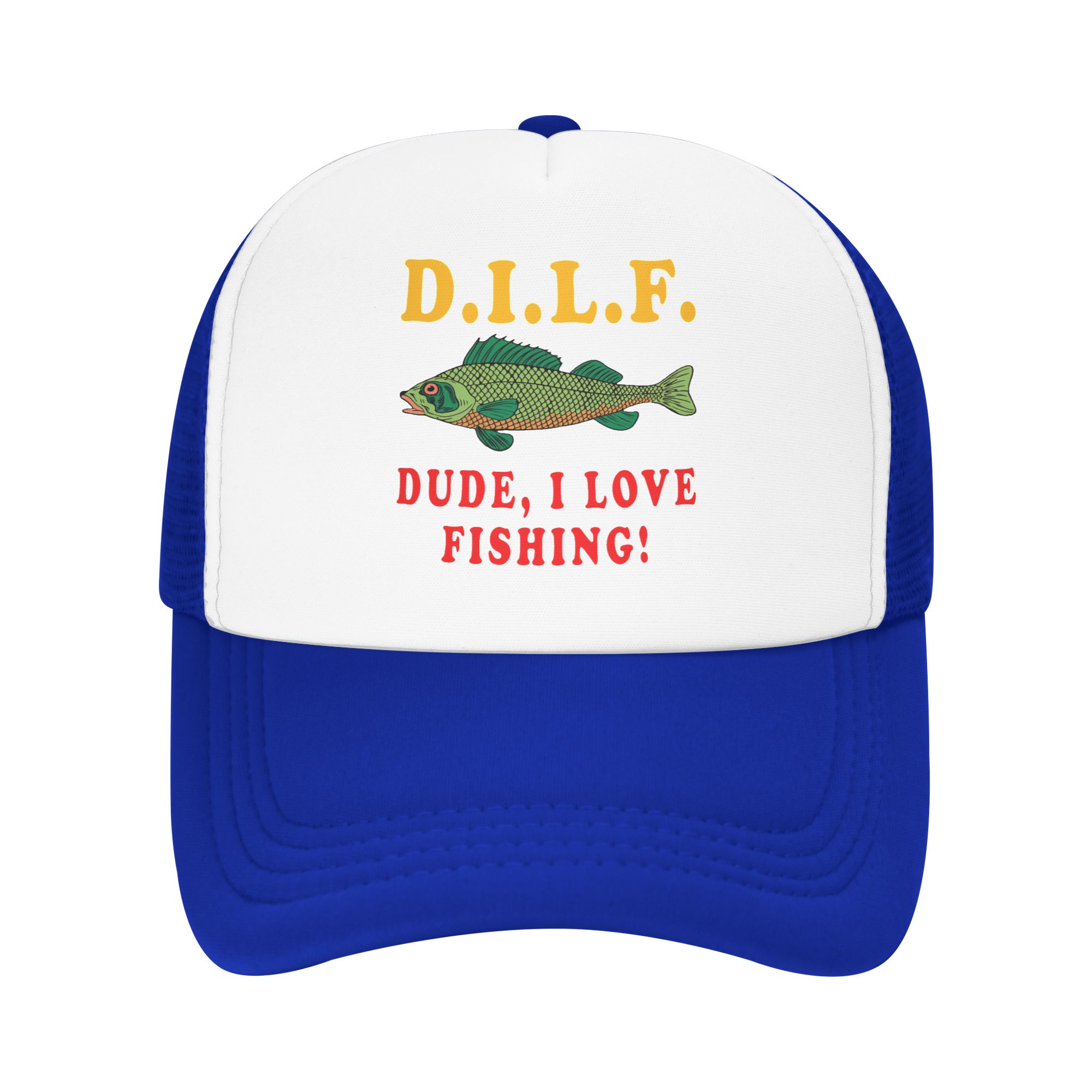Topi Bisbol Meme DILF I Love F - Trucker Hat Cap ulasan dan harga