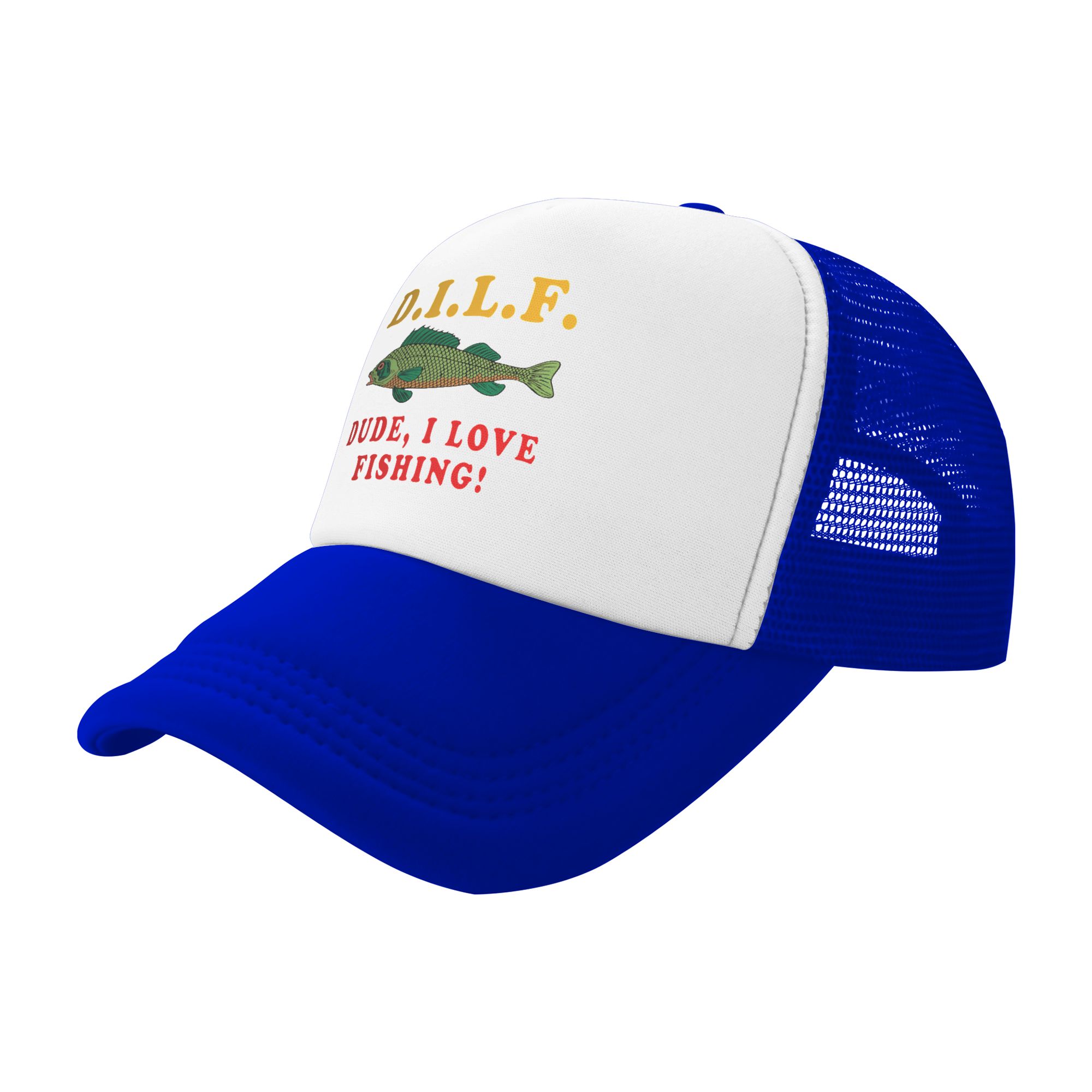 Topi Bisbol Meme DILF I Love F - Trucker Hat Cap ulasan dan harga