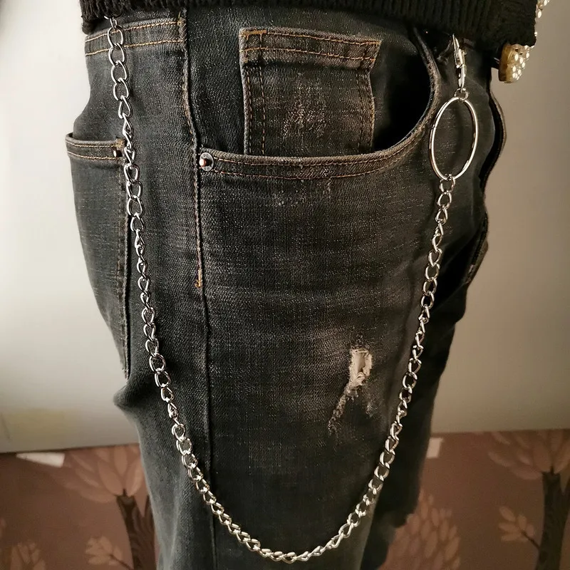 Sabuk Rantai Logam Punk dengan - Belt Mens Fashion ulasan dan harga