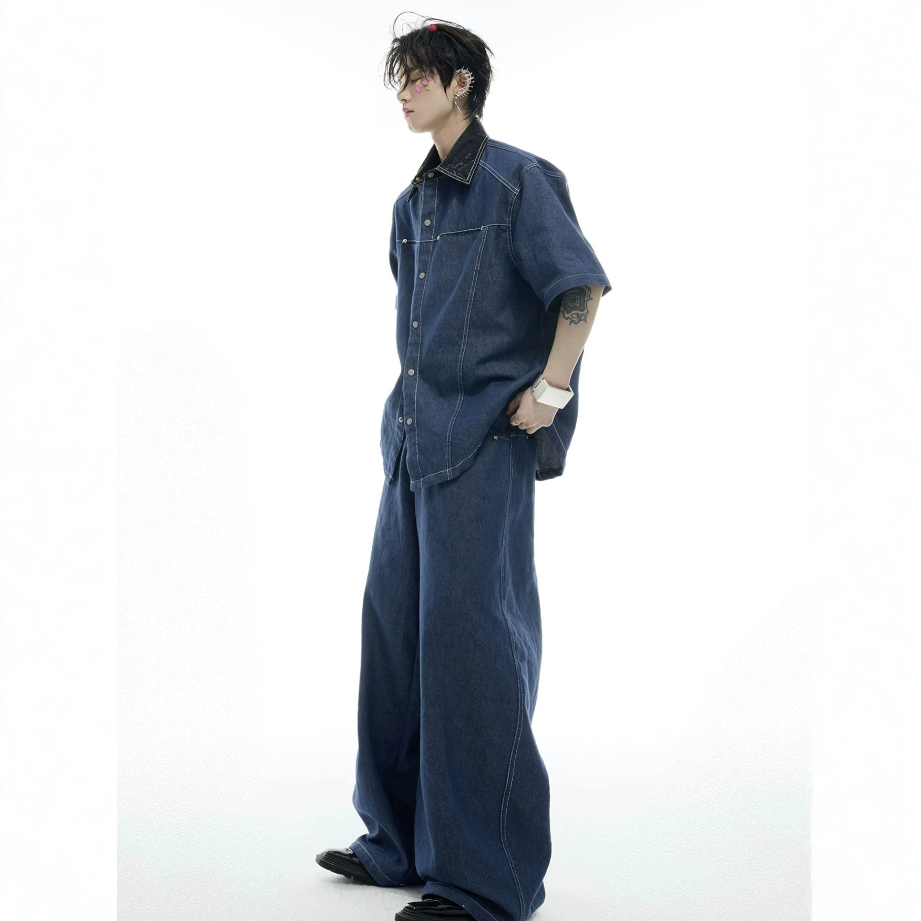 Set Denim Pria Musim Panas Gay - Men'S Fashion Jeans ulasan dan harga