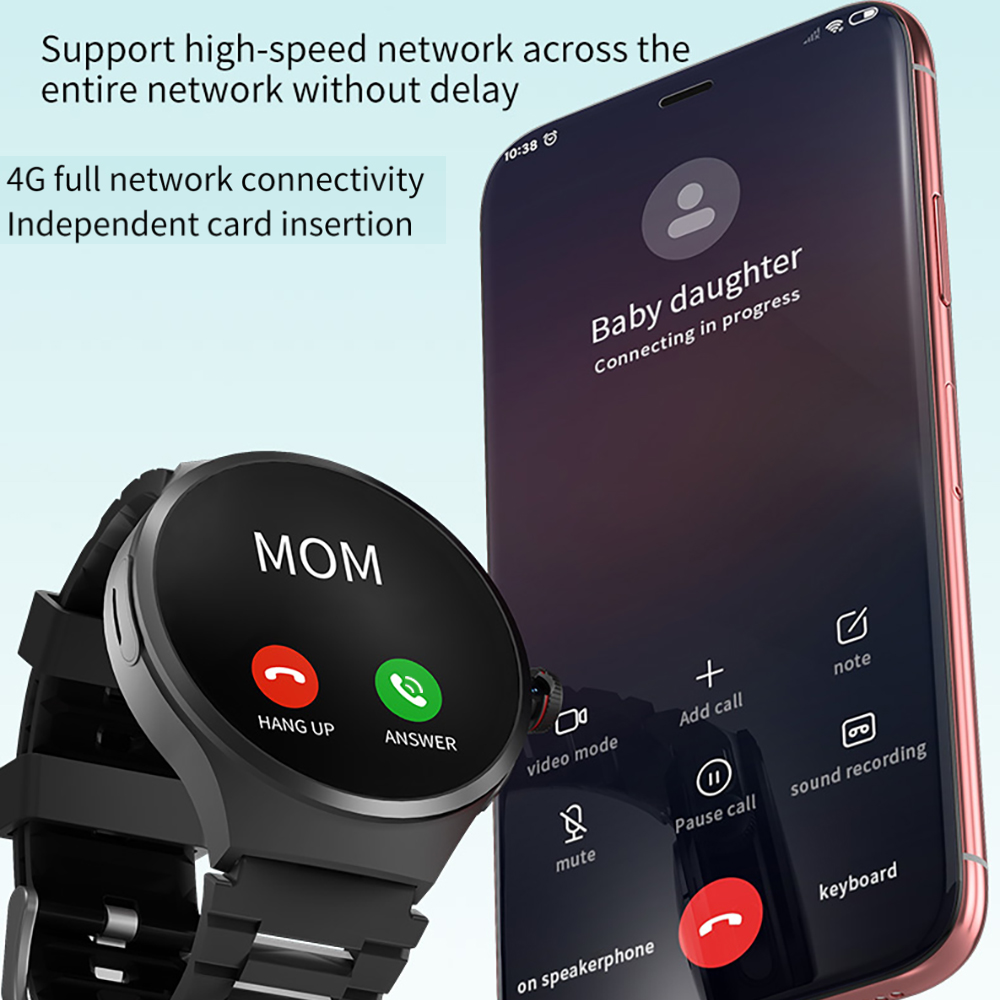 Jam Tangan Pintar 4G Video Cal - Men'S Fashion App ulasan dan harga