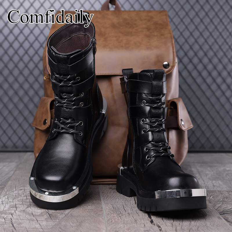 Sepatu Bot Tinggi Ukuran Besar - Belt Mens Fashion ulasan dan harga