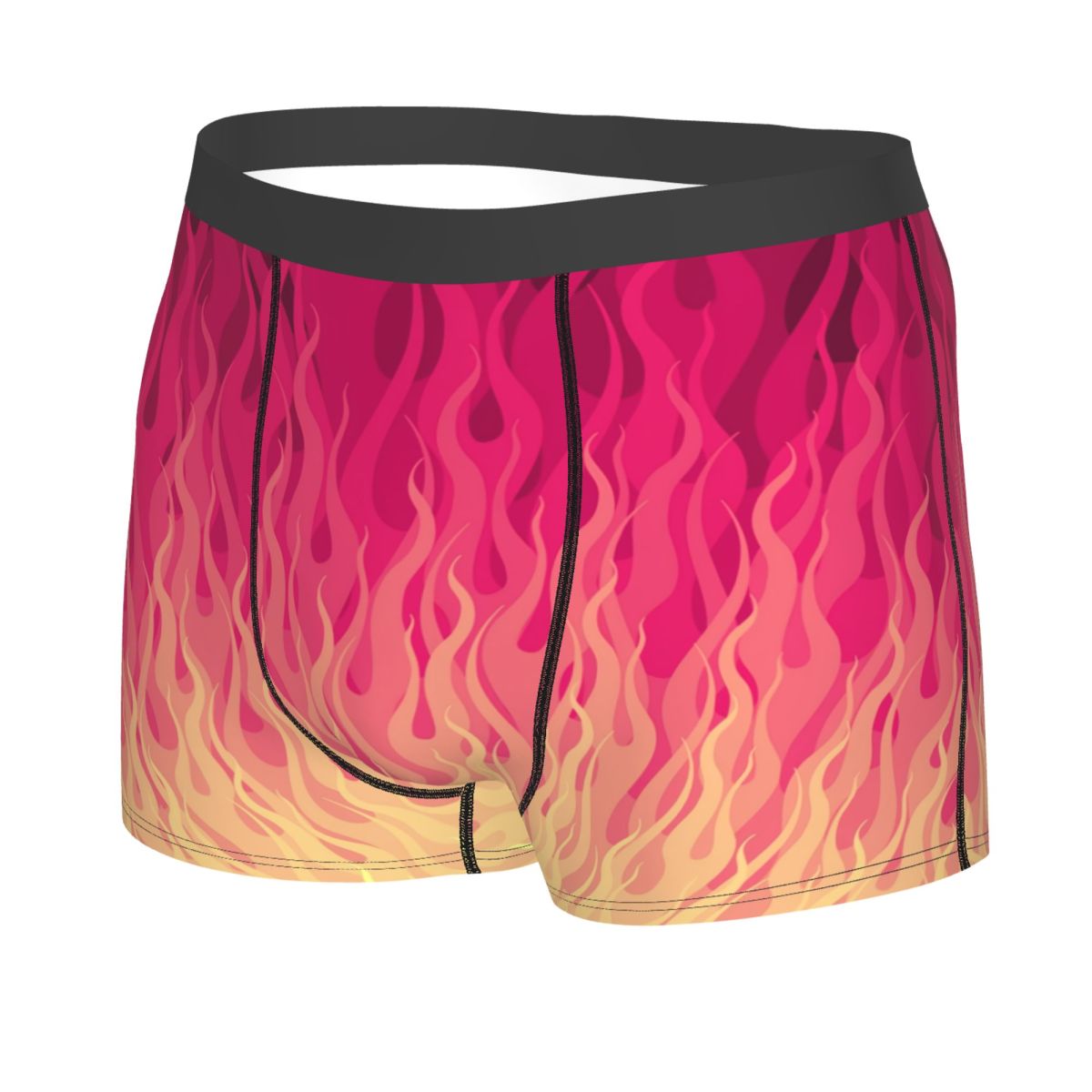 Celana Boxer Pria Motif Api Be - Men'S Fashion Underwear ulasan dan harga
