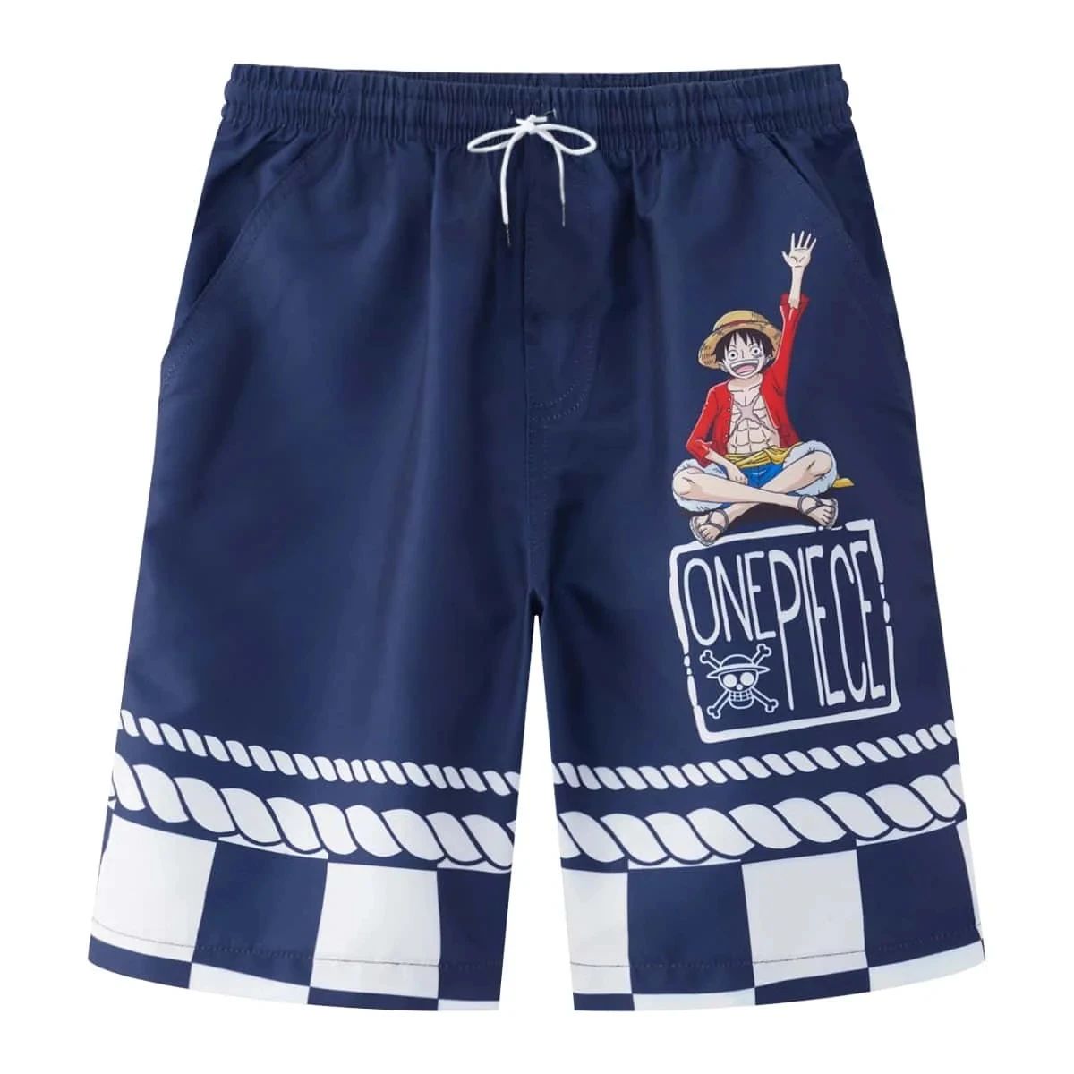 Penggemar Anime Seri One Piece - Swim Trunk Shorts ulasan dan harga