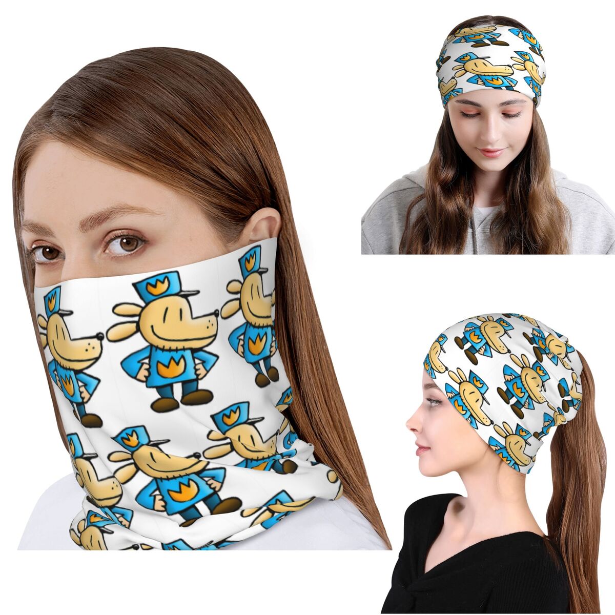 Dog Man Comedic Graphic Novel  - Beanie Winter Hat ulasan dan harga