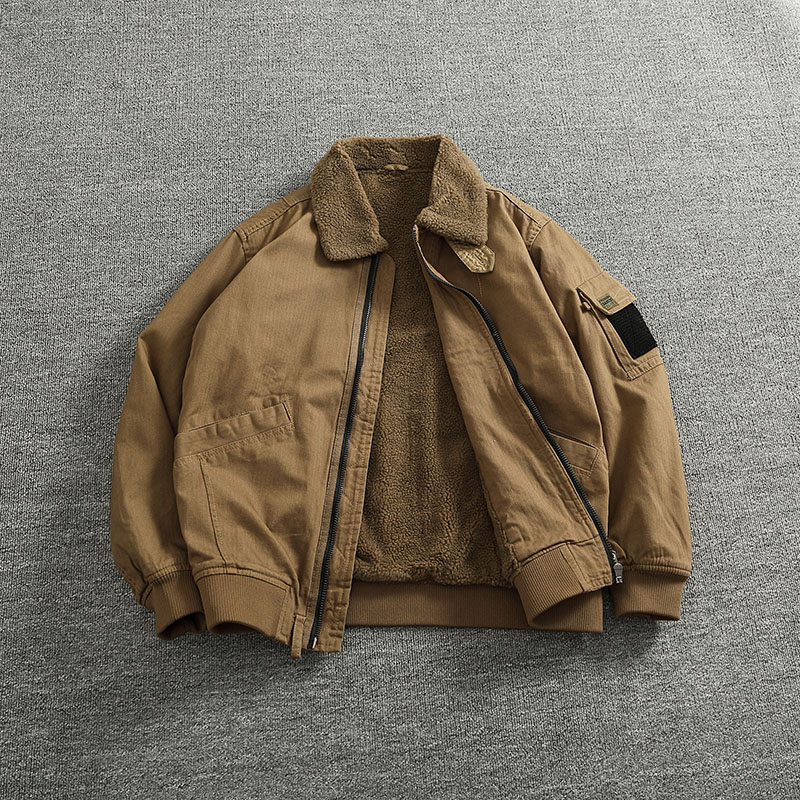 Kargo mantel katun mantel imit - Mens Fashion Bomber Jacket ulasan dan harga
