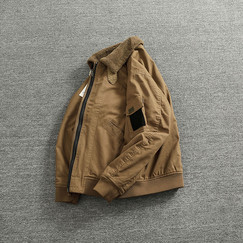 Kargo mantel katun mantel imit - Mens Fashion Bomber Jacket ulasan dan harga