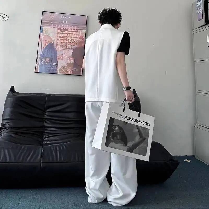 Rompi LUZHEN 2026 Fashion Musi - Men'S Fashion Loose Pants ulasan dan harga