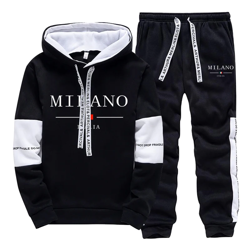 Set Pria/Hoodie/Celana Italia  - Men'S Fashion 2026 ulasan dan harga