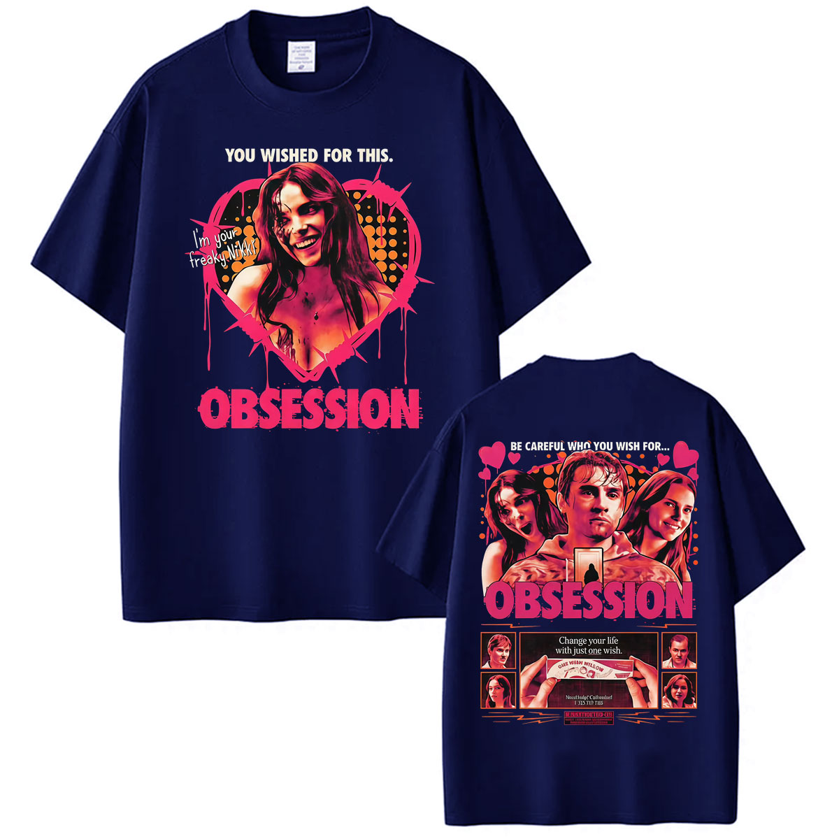 Kaos Film One Wish Willow Obse - Men'S Fashion Pink Shirt ulasan dan harga